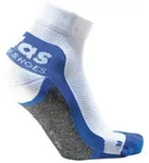 Atlas Socke Sneaker Workwear Gr. 39-41 wei&szlig; / blau - Wei&szlig;/Blau - 39-41