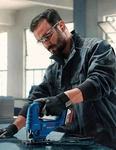 Bosch GST 18V-95 B Professional, Oberer Griff, Schwarz, Blau, -45&deg;, -45 - 45&deg;, 3300