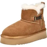 Mustang Stiefelette Stiefelette Veloursleder - Braun - 41