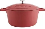 MasterClass Topf 24 cm 4 l Induktion Antihaft Rot - Rot