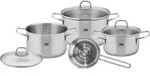ELO Topfset Twice Edelstahl 18/10 4teilig - Silber