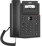 Fanvil X301P, IP-Telefon, Schwarz, Kabelgebundenes Mobilteil, Tisch/Wand,...