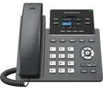 Grandstream Networks GRP2612G, IP-Telefon, Schwarz, Kabelgebundenes Mobilteil, 4