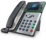 Poly Edge E320 - IP-Telefon - Schwarz - Silber - Im Band - 8 Zeilen - Tasten - 320 x
