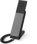 Snom HD300A, IP-Telefon, Schwarz, Kabelgebundenes Mobilteil, Tisch/Wand,