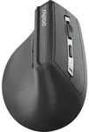 Rapoo EV310M Dunkelgrau Wireless Ergonomic Mouse - Schwarz