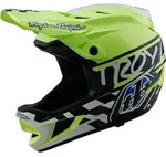 Troy Lee Designs D4 Polyacrylite MIPS Helm, Fifty-50, navy/ glo yellow, M |...
