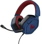 Trust GXT492SM Carus Headset fr verschiedene Plattformen - Blau/Rot
