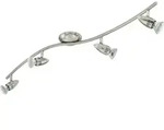 MAGNUM-LED Spot - L64,5 x B10,5 cm - nickel-matt, chrom - 4X2,8W inkl. - IP20 -