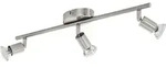 BUZZ-LED Spot - L48,5 x B6,5 cm - nickel-matt - 3X2,8W inkl. - IP20 - Silber