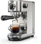 HiBREW H10B Espressomaschine, 20 Bar Druck, Einstellbare Temperatur und Tassenmenge,