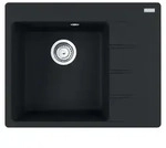FRANKE Sp&uuml;le CNG 611-62 ONYX Becken links mit Excenterbedienung /...