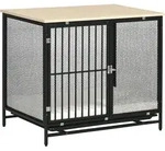 PawHut Hundek&auml;fig, Haustierk&auml;fig Hundebox, Hundehaus, Hundeh&uuml;tte, Indoor -