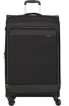 d&n Travel Line 9504 4 Rollen Trolley L 76 cm mit Dehnfalte - Schwarz
