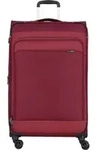 d&n Travel Line 9504 4 Rollen Trolley L 76 cm mit Dehnfalte - Rot