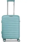 Franky London 4 Rollen Kabinentrolley S 55 cm mit Dehnfalte - Gr&uuml;n