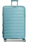 Franky London 4 Rollen Trolley L 74 cm mit Dehnfalte - Gr&uuml;n