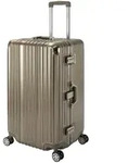 Travelhouse London - Sports Trunk Koffer, Trolley XL, gold -