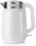 LEHMANN Wasserkocher 2200W 2L, wei&szlig;, Edelstahl, kabellos, 360&deg;-Basis,