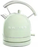 SWEISS Vintage Wasserkocher KTL7 Gr&uuml;n - Gr&uuml;n