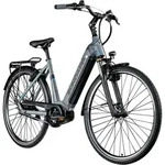Z&uuml;ndapp X600 E Bike Damenfahrrad 155 - 180 cm Stadtrad Pedelec Bosch grau/blau
