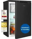 Exquisit K&uuml;hlschrank mit Gefrierfach, 4-Sterne-Gefrieren, 2 Glasablagen, 107l