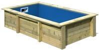 Karibu Pool Large Set mit Sandfilteranlage & Skimmer