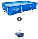 Bestway Steel Pro Rechteckig - 300x201x66 cm - 2-teilig S22296