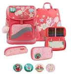 Belmil Smarty Plus Premium Schulranzen Set 5-teilig "Rose Quartz" - Rosa