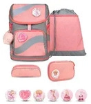Belmil Smarty ergonomisches Schulranzen Set 5-teilig "Minimal Triangels" mit