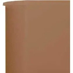 vidaXL 9-teiliges Windschutzgewebe 1200 x 160 cm Taupe - Taupe