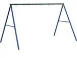 vidaXL Schaukelgestell f&uuml;r den Au&szlig;enbereich B 341 x H 185 cm - Blau/Gr&uuml;n