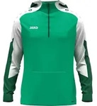 Jako Dynamic Polyester Hoodie Kinder gr&uuml;n wei&szlig; dunkelgr&uuml;n Gr 128 - Gr&uuml;n