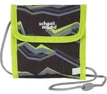 School-Mood Brustbeutel Geldb&ouml;rse Neck Pouch Finn schwarz - Dunkelbraun