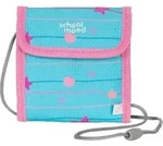 School-Mood Brustbeutel Geldb&ouml;rse Neck Pouch Lilly hellblau - Hellblau