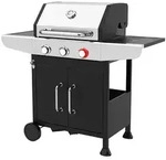 ProfiCook Gasgrill bis zu 400&deg;C | Grillroste aus Gusseisen | inkl. Gasdruckminderer