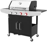 ProfiCook Gasgrill bis zu 450&deg;C | Grillroste aus Gusseisen | inkl. Gasdruckminderer