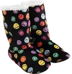 Smileyworld Hausschuhe f&uuml;r Damen - Smiley H&uuml;ttenschuhe Homeboots Winter...