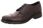 GEOX U34R2B 00043 C9999 DUBLIN, Schn&uuml;rschuhe in Schwarz f&uuml;r Herren, Gr&ouml;&szlig;e 41,5 -