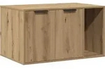 vidaXL Katzenklo Artisan-Eiche 80x50x45 cm Holzwerkstoff - Braun