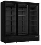 SARO K&uuml;hlschrank mit 3 Glast&uuml;ren. Modell GTK 1530 S PRO - schwarz