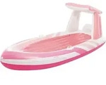 INTEX 57804EU - Luftmatratze - Pink Paradise Boat (244x97x114cm) mit...