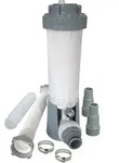 Summer fun chlordosierrohr Kunststoff/PVC grau