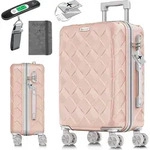 KESSER&reg; Reisekoffer | Koffer ABS Hartschalenkoffer mit Zahlenschloss, Kofferwaage &