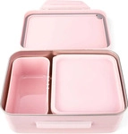 Satch Lunchbox Rose - Edelstahl Brotdose - Rosa