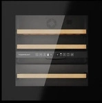 K&uuml;ppersbusch FWK6862.0S Einbau-Weinklimaschrank, 60cm Nische, Schwarz
