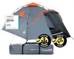 Where Tomorrow Pop Up Familienzelt Wurfzelt 3 Personen Zelt - 220 x 220 x 130 -...