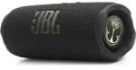 JBL Flip 7, Bluetooth-Lautsprecher, Tomorrowland-Edition - Schwarz