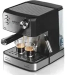 Haeger CM-85B.011A, Espressomaschine, 1,6 l, Kaffeepad, Gemahlener Kaffee, 850 W,