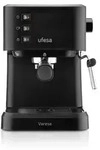 Ufesa Varese Compact Espresso and Cappuccino Coffee Machine, 1050 W, Swivel Stea